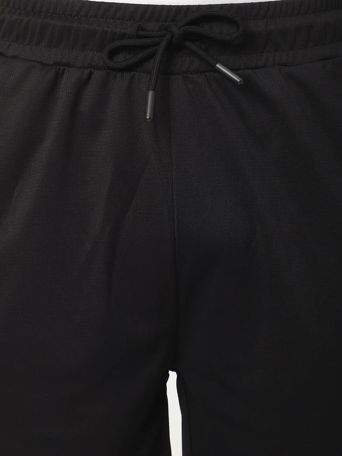 Boys Polyester Regular Fit Drawstring Waist Clean Hem Shorts