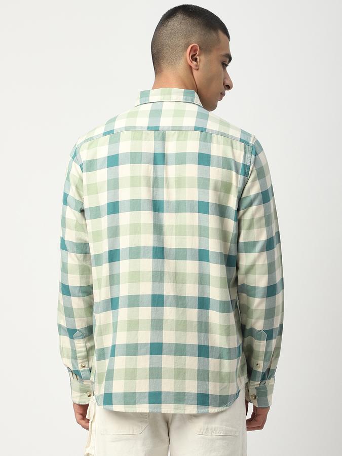 Men Checkered Casual Shirt data-index=