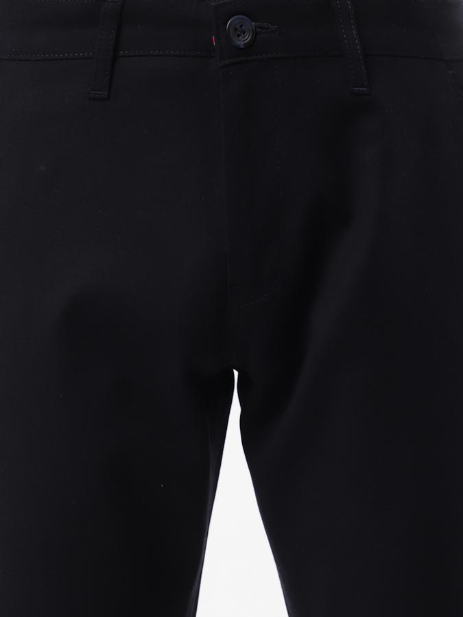 R&B Blue Men Casual Trousers image number 3