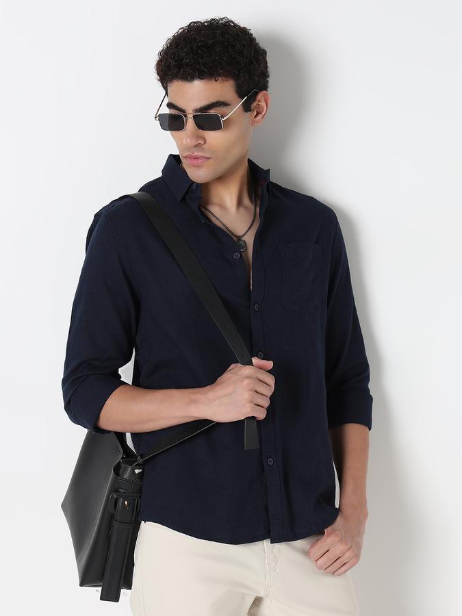 Men Solid Casual Shirt 