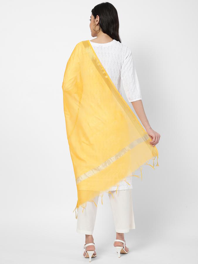 R&B Women Mustard Dupattas image number 2