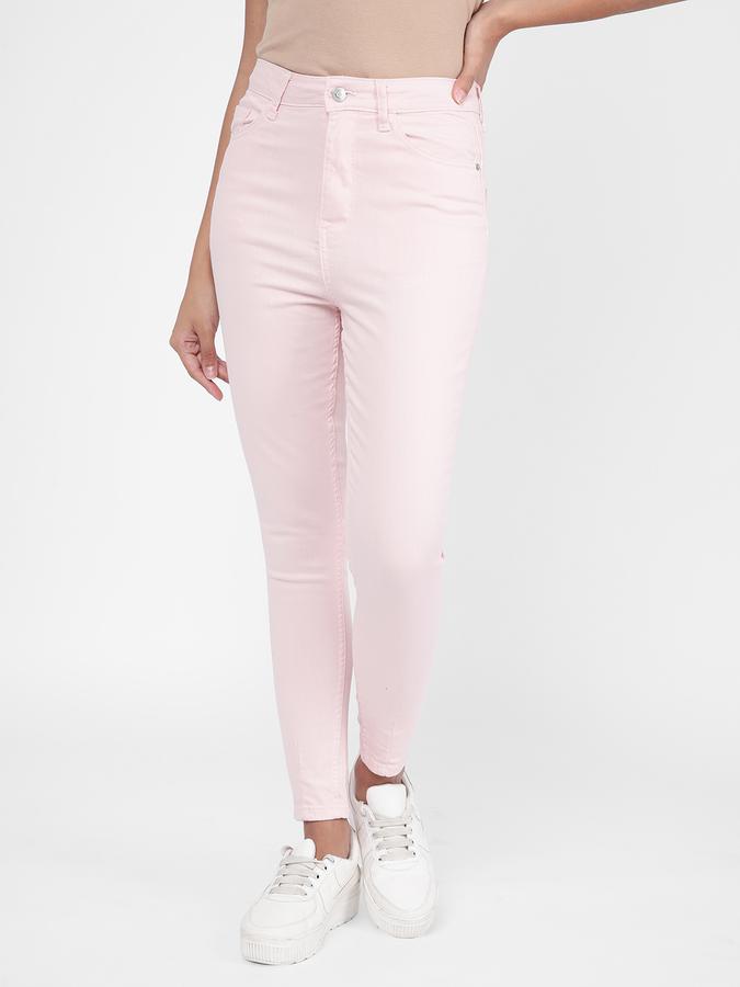 R&B Women Pink Jeans image number 0