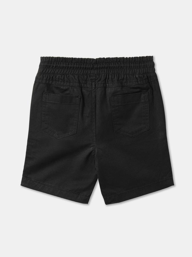 Boys Regular Fit Flat-Front Shorts image number 1