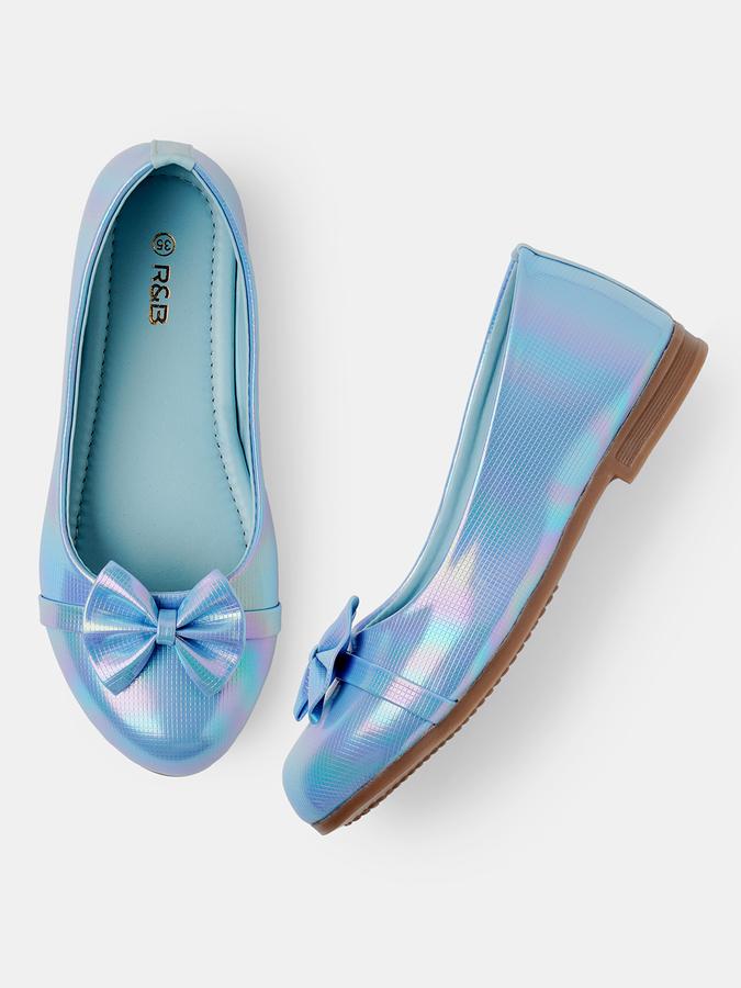 R&B Girls Blue Ballerinas image number 0