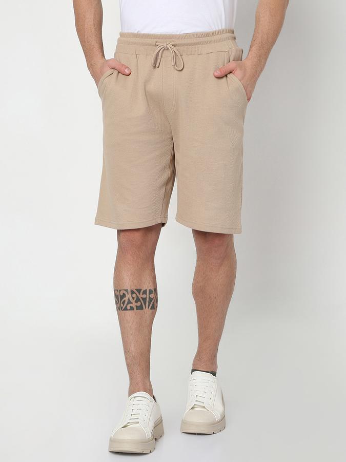 R&B Men Knit Shorts with Insert Pockets image number 0