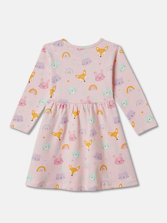Girls Midi/Knee Length Casual Dress image number 1