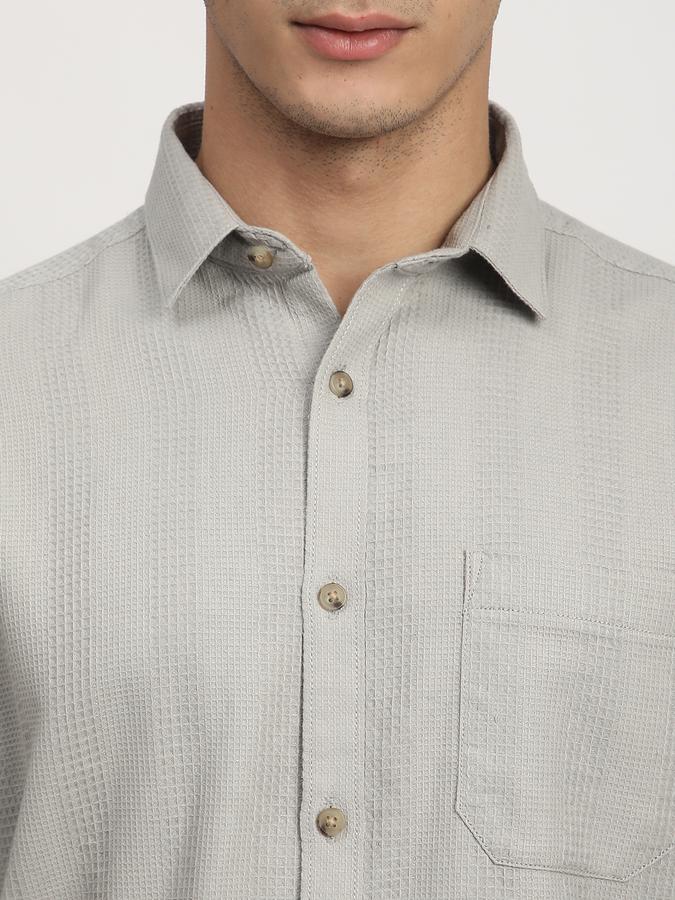 Mens Casual LONG SLEEVES shirt-Regular Fit image number 3