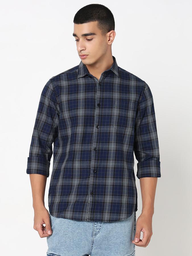 MEN REGULAR FIT Long Sleeves SHIRT image number 3