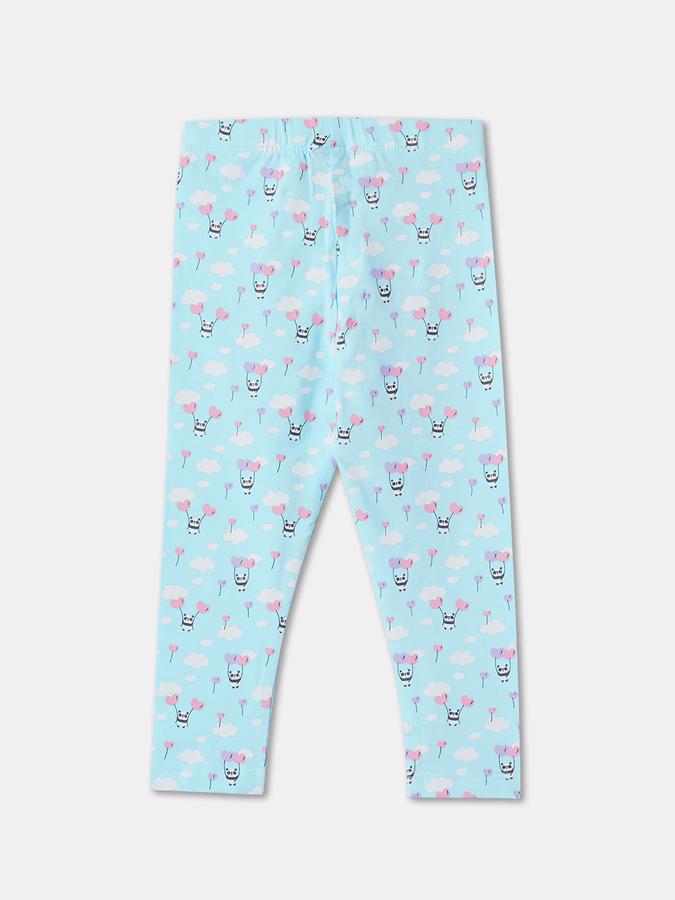 Girls Printed Leggings image number 1