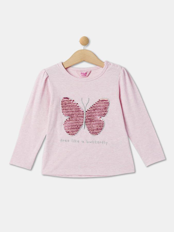 R&B Girls Pink T-Shirt image number 0