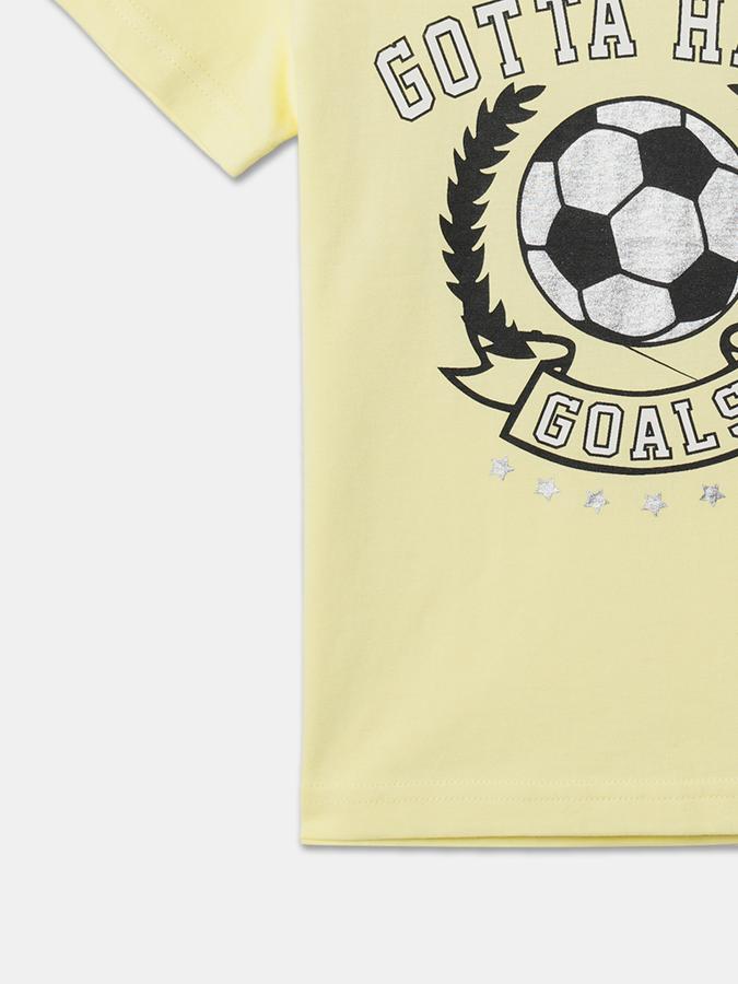 Boys Relaxed Fit Round-Neck T-Shirt image number 3
