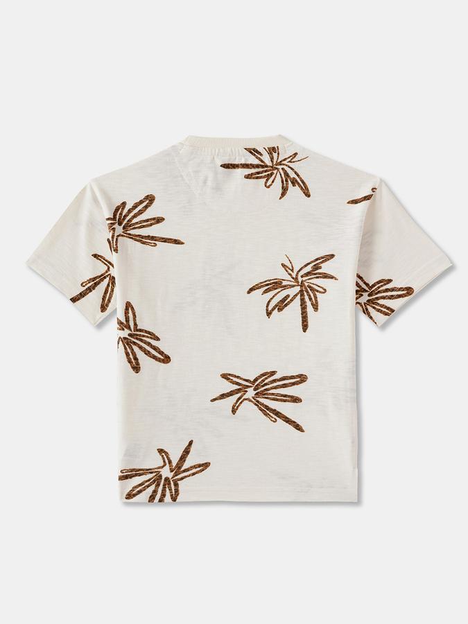 Boys Printed Pure Cotton Oversized T Shirt image number 1