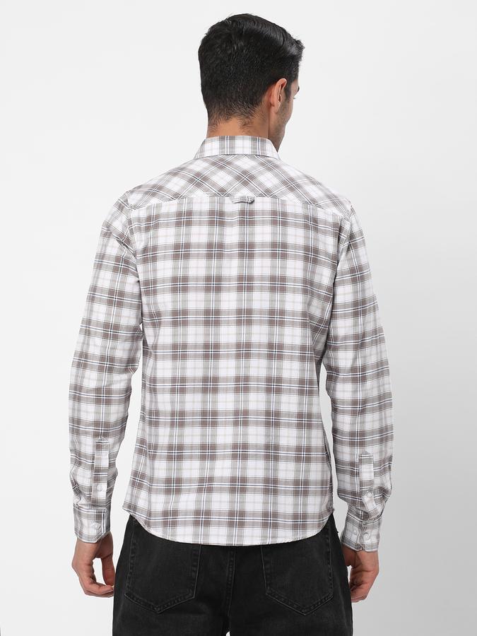 Men Checked Regular Fit Shirt image number 2