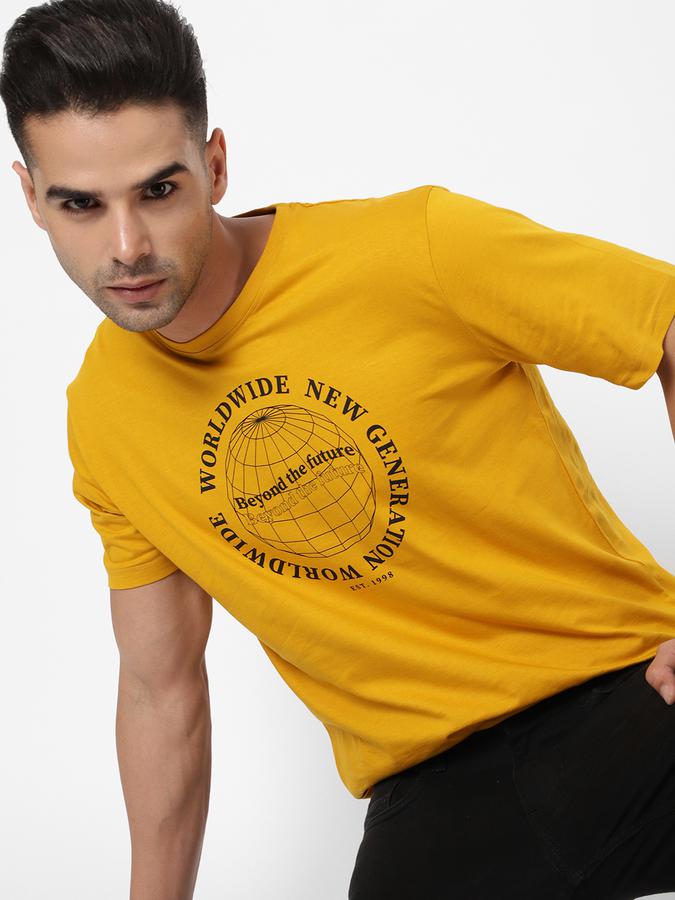 R&B Yellow Men T-Shirts
