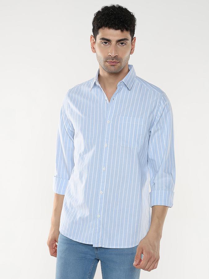 Men Striped Casual Shirt image number 0
