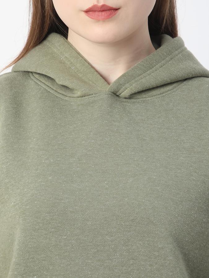 Full Sleeve Solid Women Sweatshirt image number 3
