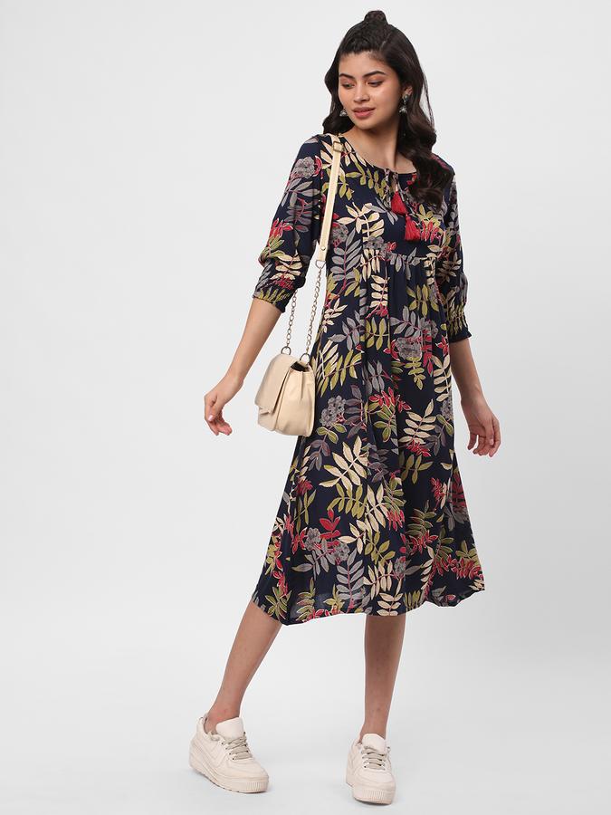 Women Floral Printed A-Line Kurta image number 1