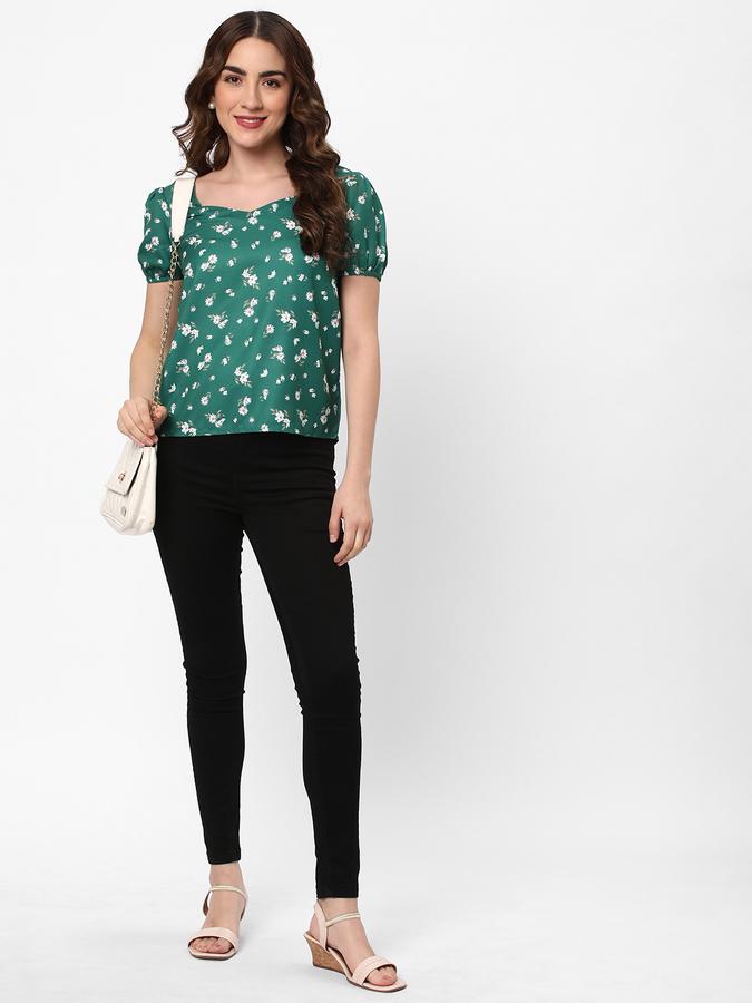 Women Printed Regular Fit Top data-index=