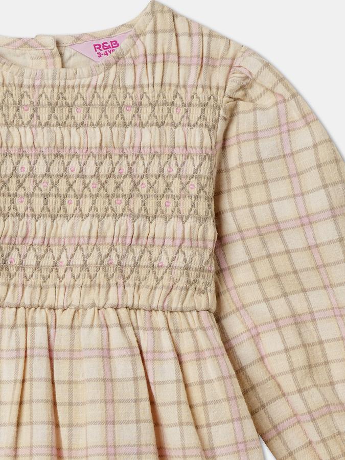 Girls Midi/Knee Length Casual Dress 3/4 Sleeve data-index=