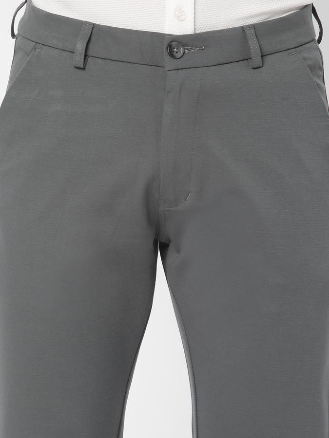 Men Slim Fit Trousers image number 3