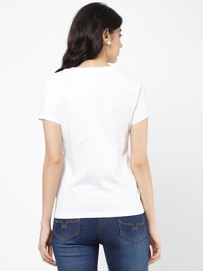 R&B Women White T-Shirt image number 2