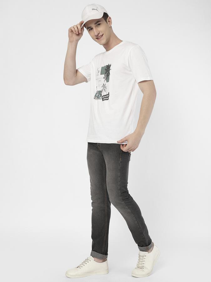 R&B Men White T-Shirt image number 1