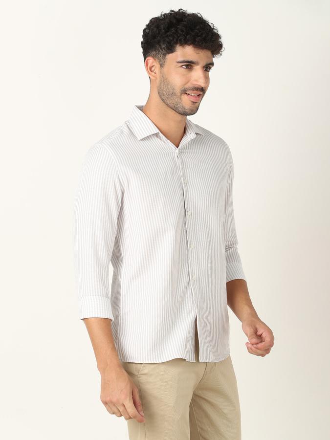 Men Striped Regular Fit Shirt image number 2