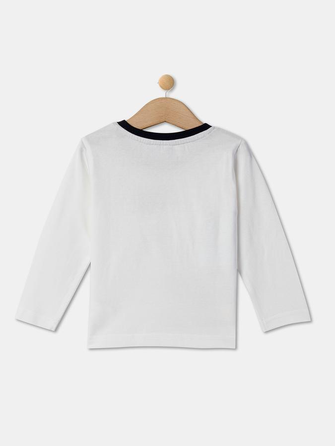 Boys Graphic Print Round-Neck T-Shirt image number 1