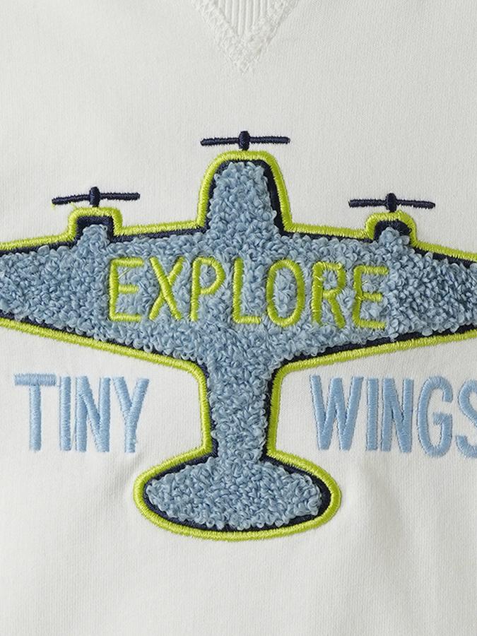 Boys Cotton Relaxed Fit Hooded Graphic Hoodie