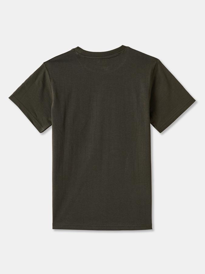 Boys Cotton Regular Fit Crew Neck Graphic T-shirt