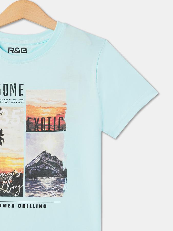 R&B Boys Blue T-Shirts image number 2