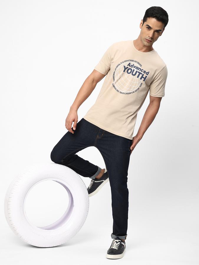 R&B Men Beige T-Shirts image number 1