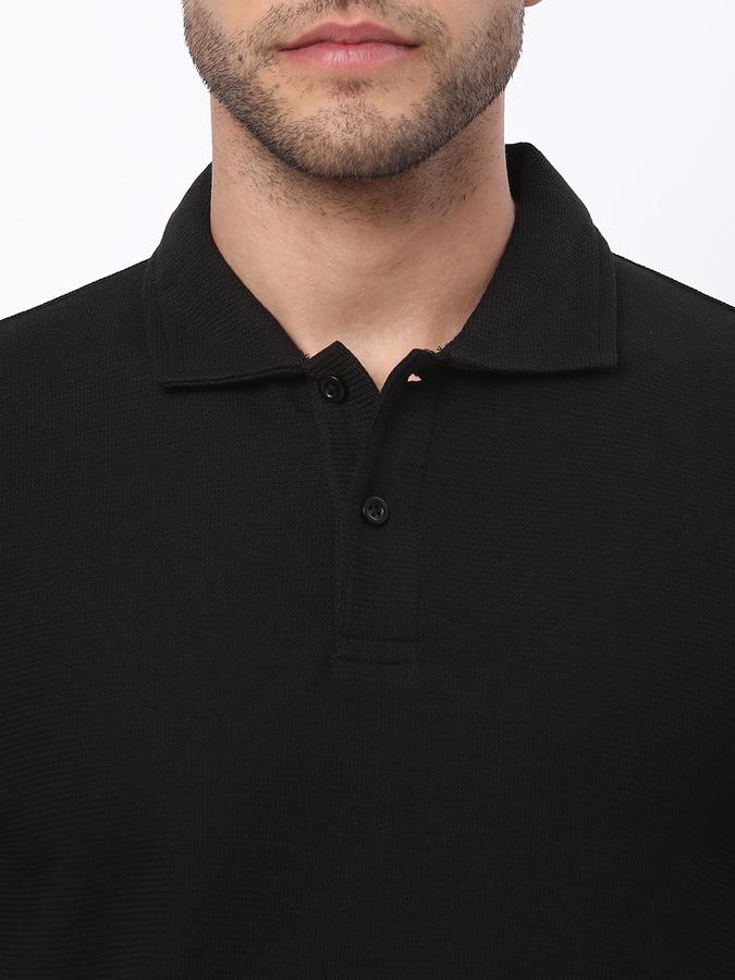Men Regular Fit Polo T-Shirt image number 3