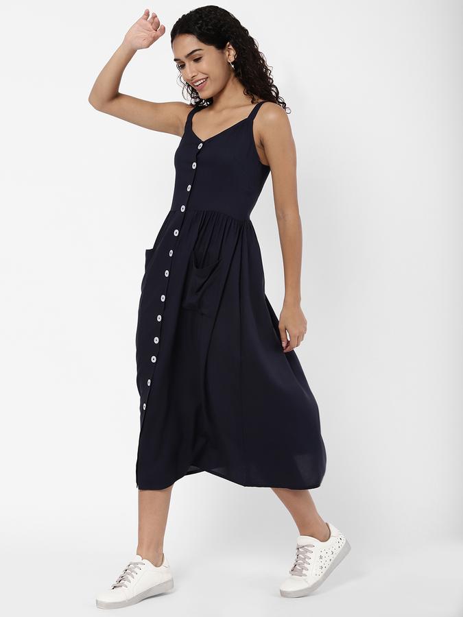 R&B Women's Front Button Slip Dress image number 0