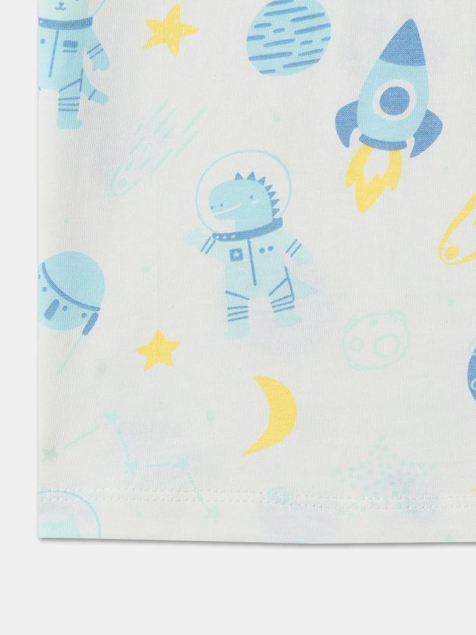 Baby Boys Printed Pure Cotton Regular T Shirt image number 3
