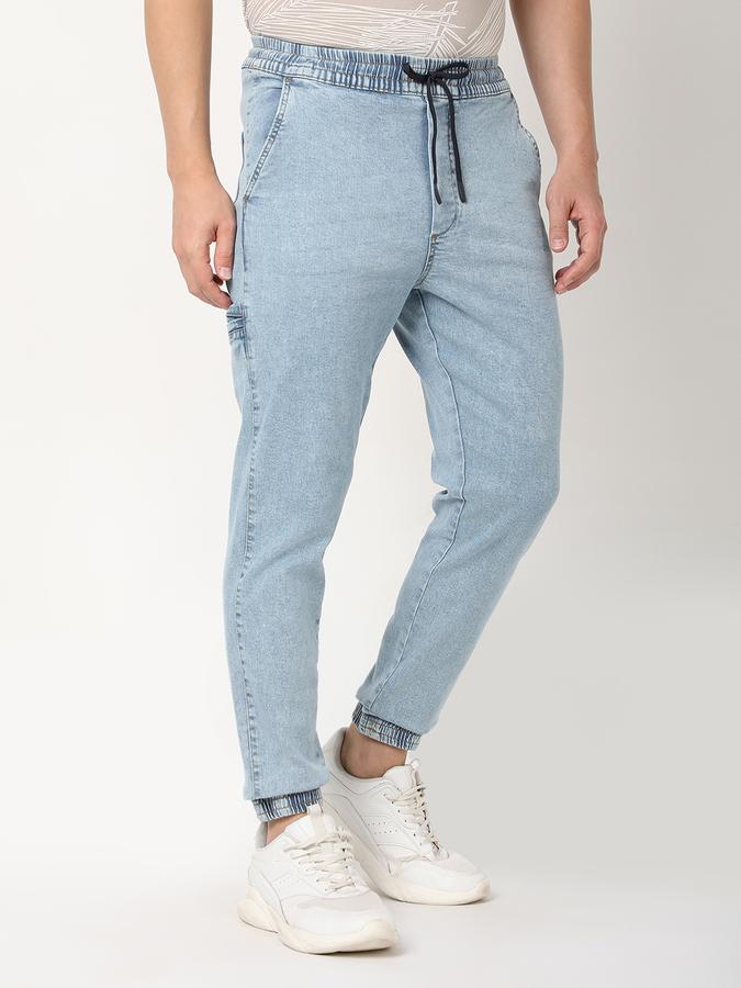 Men Mid-Rise Jogger Jeans image number 2