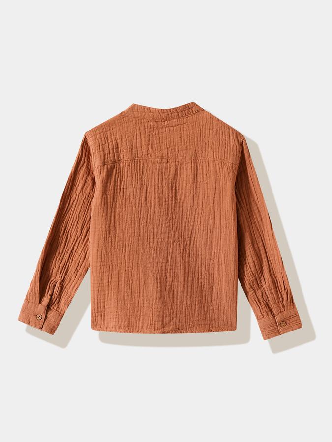 R&B Boys' Rust Shirt