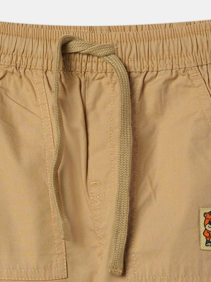 Boys Flat-Front Straight Fit Trousers image number 3
