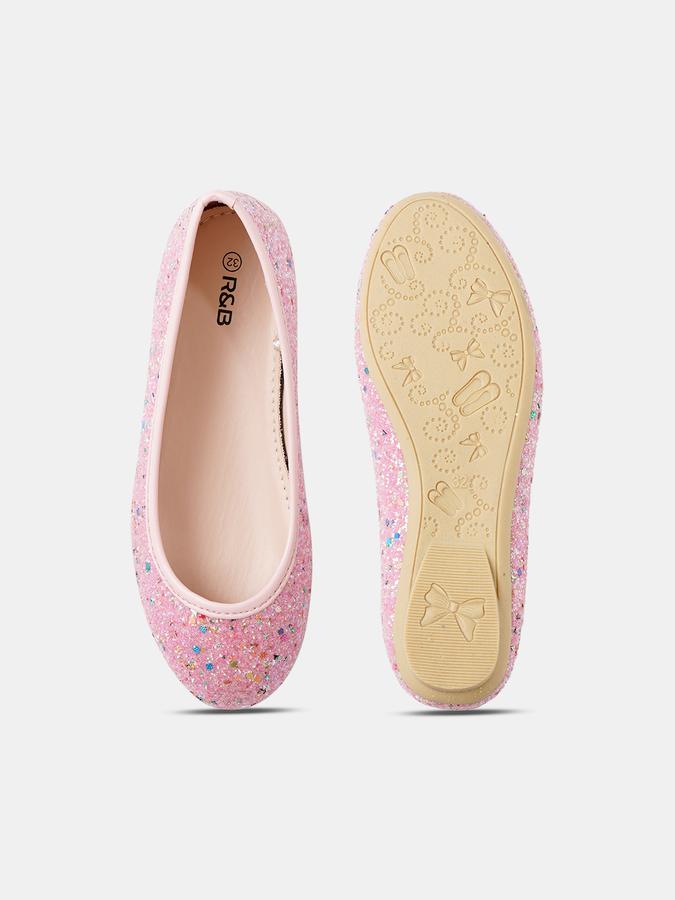 R&B Girls Pink Casual Shoes image number 3