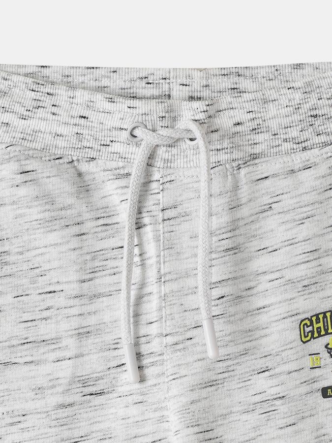 Printed Joggers with Drawstring Waist image number 3