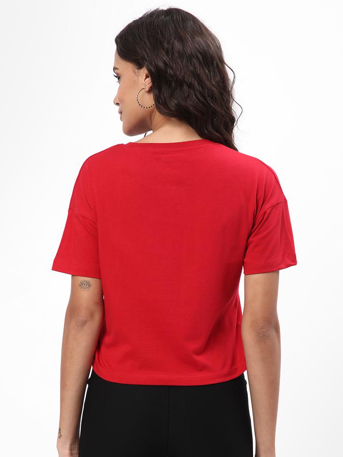 R&B Women's Graphic Crop Tee image number 2