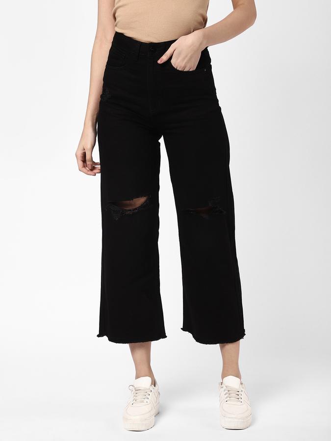 R&B Women Black Jeans