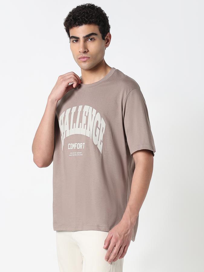 Printed Men Round Neck T-Shirt image number 3