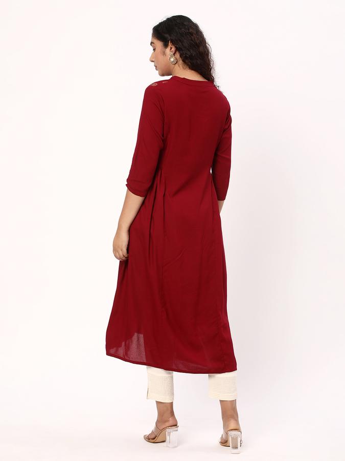 Women Paisley Print A-Line Kurta data-index=