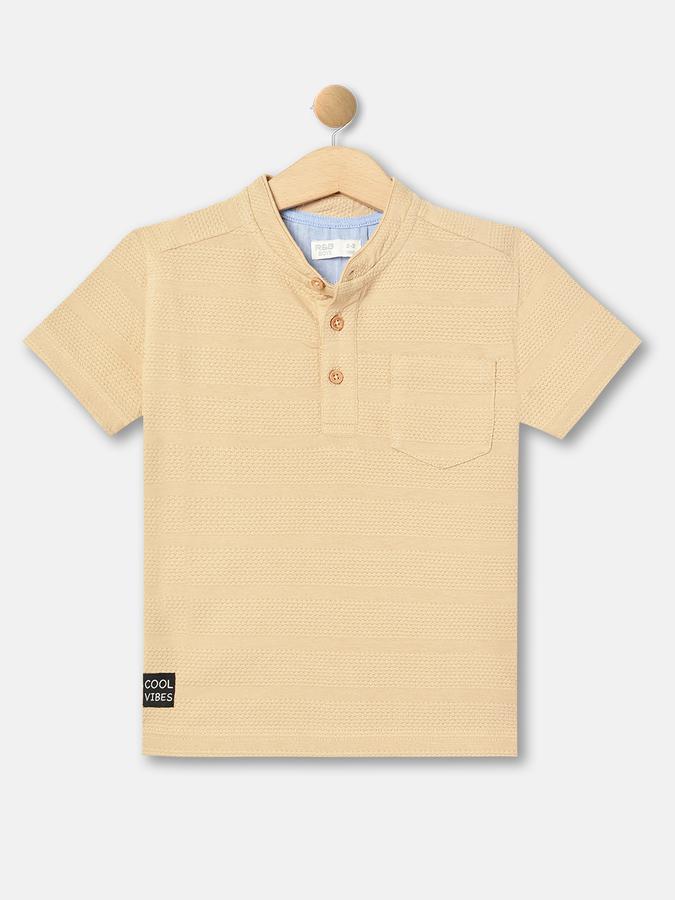 R&B Boys Beige T-Shirts image number 0