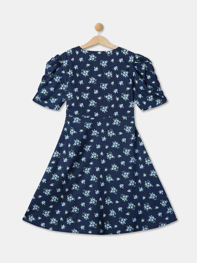 R&B Girls Blue Casual Dresses image number 1