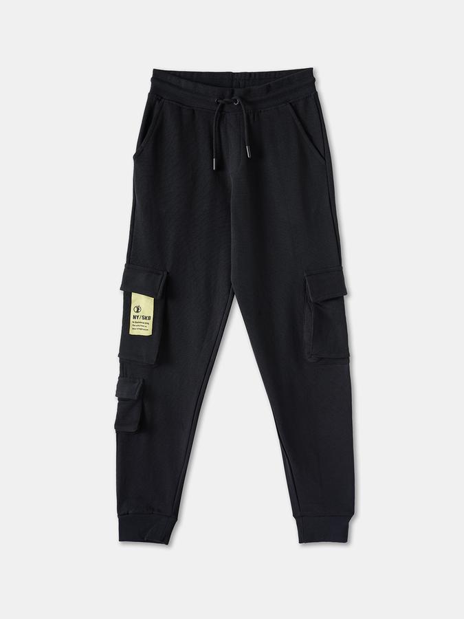 R&B BOYS PRINTED REGULAR KNIT PANT