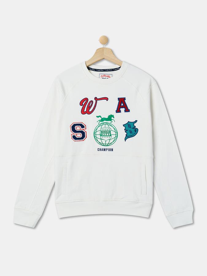 R&B Boys White Sweatshirt