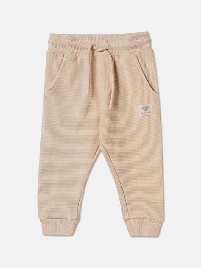 Girls Cotton Embroidered Sweatshirt And Joggers Set