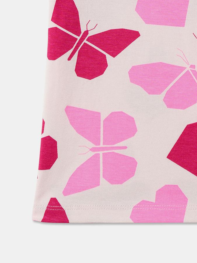 Girls Regular Fit Short Sleeve Crew Neck T-Shirt